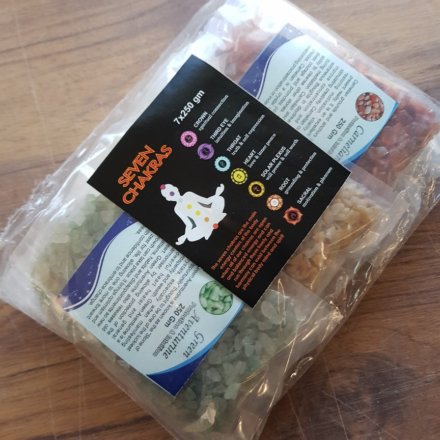 7 Chakra Chips Pack 7 Chakra Chips Pack